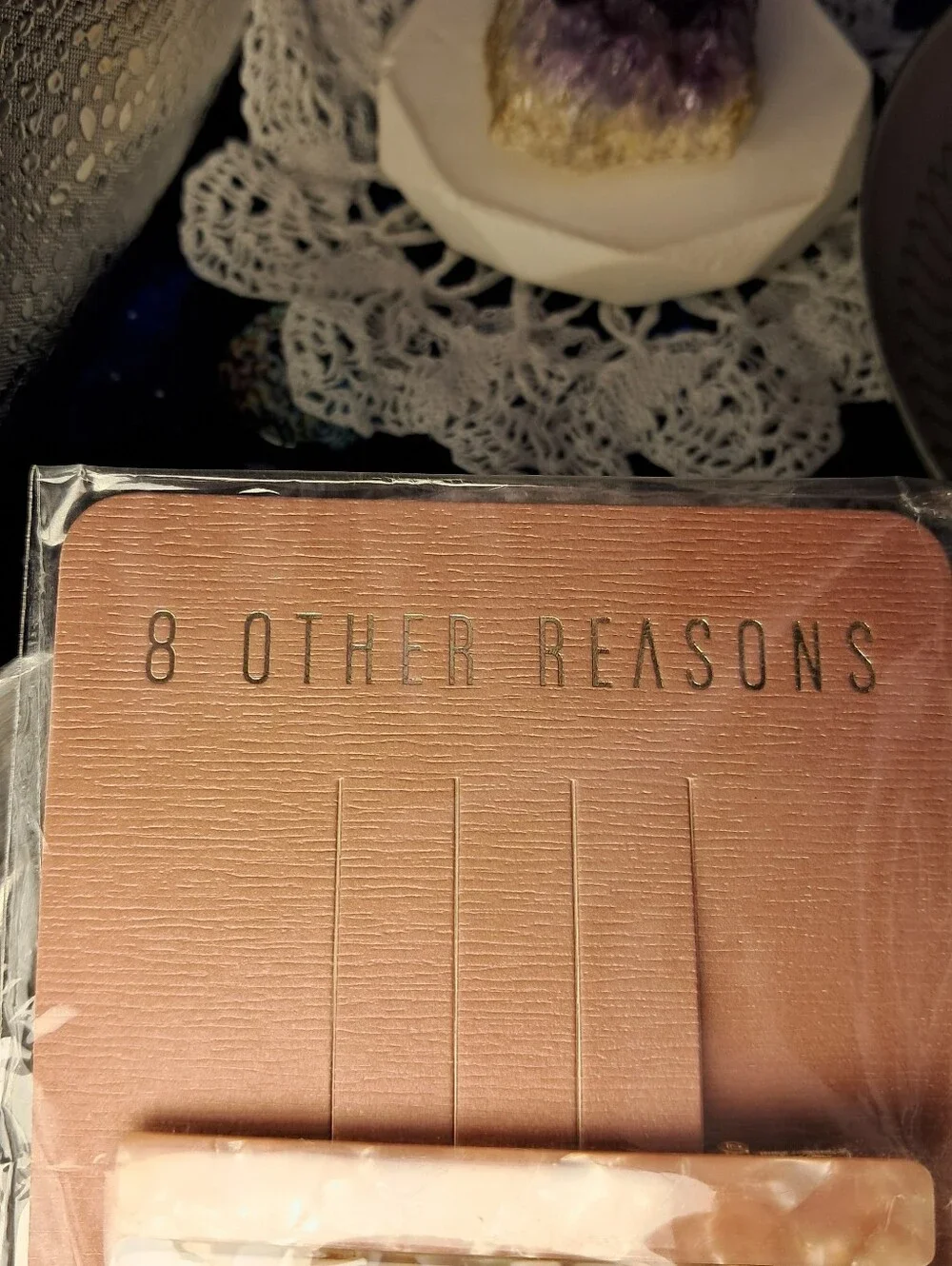8 Other Reasons Runway Clip Trio & Goldtone Hair Clips (NIP)